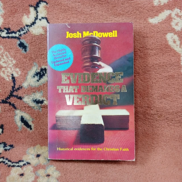 EVIDENCE THAT DEMANDS a Verdict by Josh McDowell (1979, Trade Paperback, Revised 5.99 PicClick EVIDENCE THAT DEMANDS a Verdict by Josh McDowell (1979, Trade Paperback, Revised 5.99 PicClick