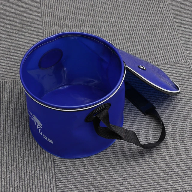 Contenedor de agua para cubo de pesca plegable contenedor de agua