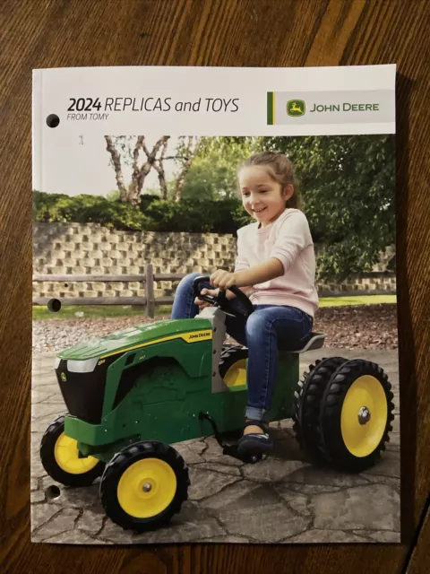 New New 2024 John Deere Full Size Ertl Toy Book 75 Years Of Toys