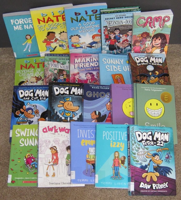 20 AR Accelerated Reader Titles - Reading Levels 2.4 - 3.8  GRAPHIC / COMIC
