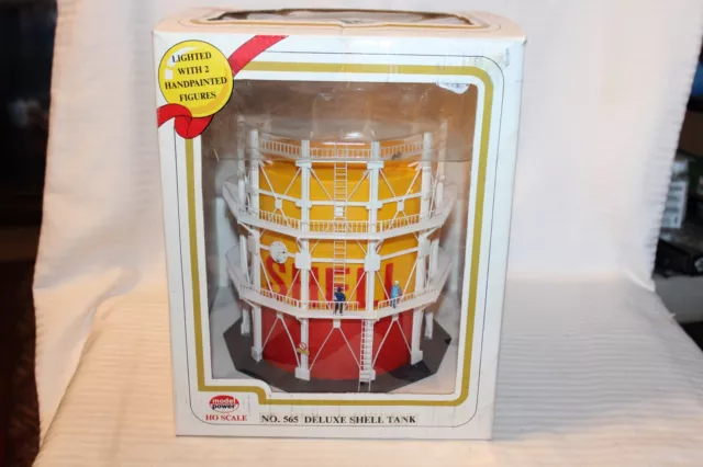 HO Scale Model Power, Deluxe Shell Storage Tank Built BN Open Box #565