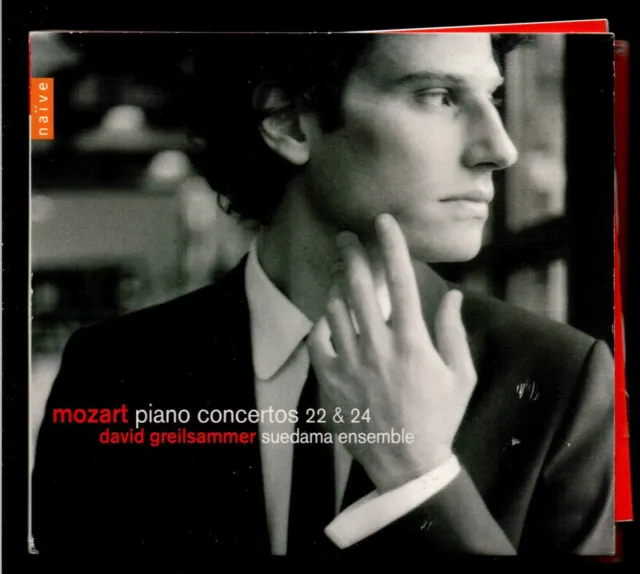 Mozart Piano Concertos Nos. 22 + 24  David Greilsammer  Seudama Ensemble CD 2009