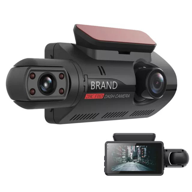 Dashcam Auto Kamera 1080P HD Video Recorder KFZ Nachtsicht G-Sensor-Videokamera