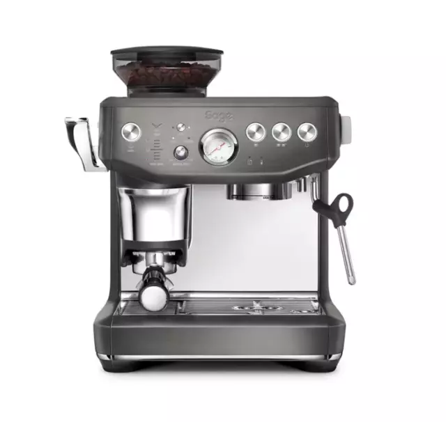 Sage The Barista Express Impress Bean to Cup Coffee Machine Black SES876BST4GUK1