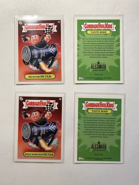 2022 Topps Garbage Pail Kids Taste Buds Series 2 Singles - You Pick Free Ship 2