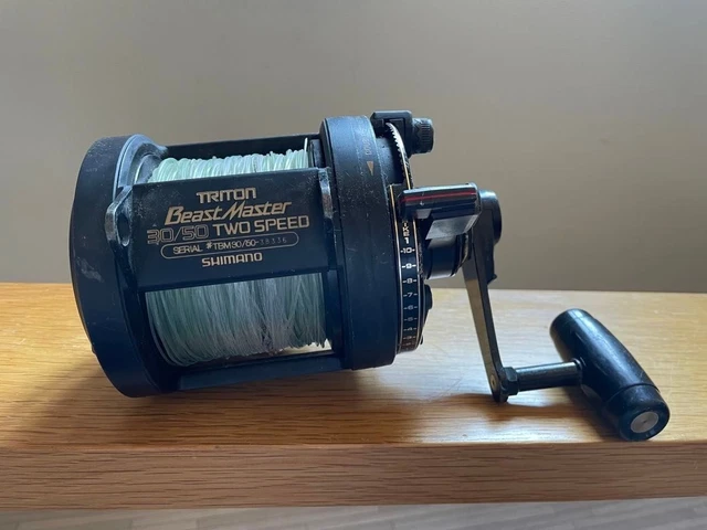 SHIMANO TRITON BEAST Master 30/50 2-Speed Big Game Saltwater Rare
