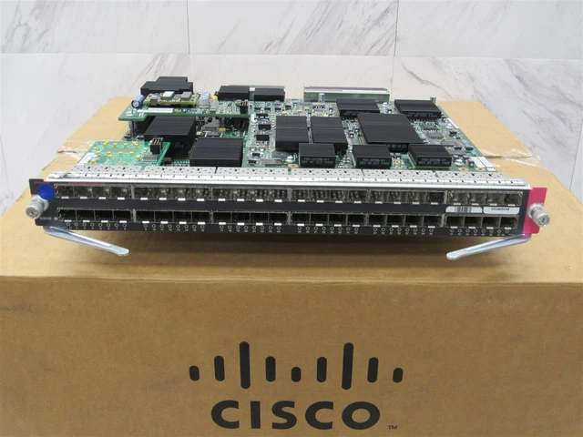 CISCO WS-X6748-SFP-3CXL w/ WS-F6700-DFC3CXL 48-port GigE Mod