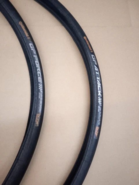 PAAR Continental Grand Prix Attack & Force 700x22/24c klappbare Reifen Rennrad