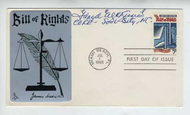 Civil Rights Autograph Core African American Leader Signed Fdc Floyd Mckissick