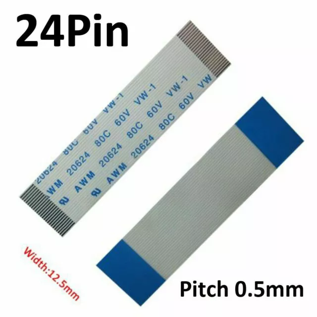 FFC Flachbandkabel B 40 Pin 0.5 Pitch 10cm Flat Ribbon Cable Flex AVM20624  20624 
