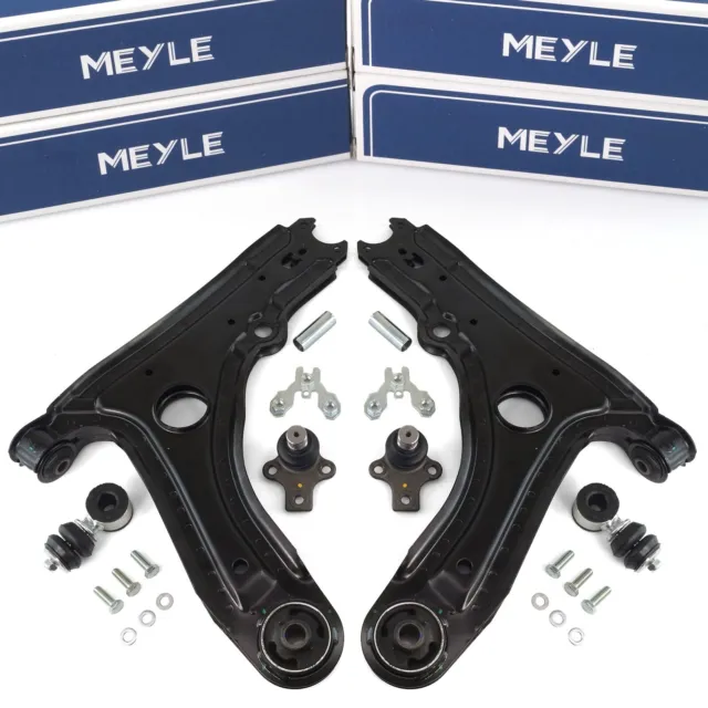 2x Meyle Triangulation+Rotule+2x Barres D'Accouplement Avant pour VW Golf 3 4