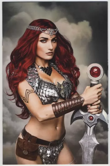 2017 Dynamite #3 Red Sonja Volume 4 Tatiana DeKhytar Cosplay Virgin Variant