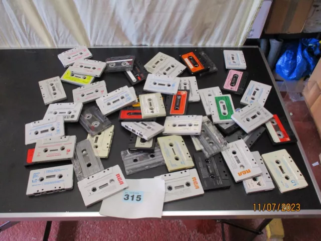 Job Lot of Vintage Cassette Tapes