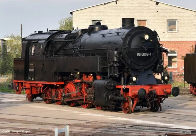 Locomotora de vapor de sonido PIKO 37232 BR 95 caldera de nueva construcción aceite de DR, IV, pista G