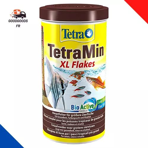 TETRA Aliment Complet en Flocons pour Poissons d'Ornement de Grande Taille, 1L