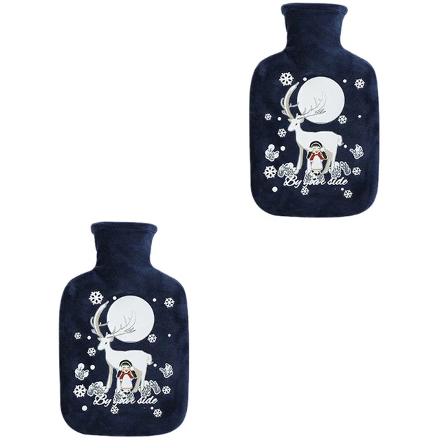 2 Pcs Silicone Hand Warmer Heat Water Bag Small Hot Water Bag Large Child