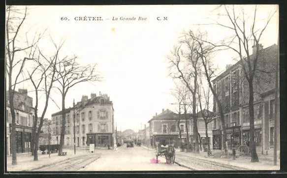 CPA Creteil, La Grande Rue