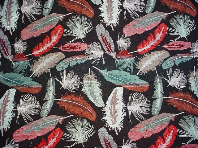 13-3/8Y Kravet Lee Jofa Black Feather Jacquard Drapery Upholstery Fabric 2