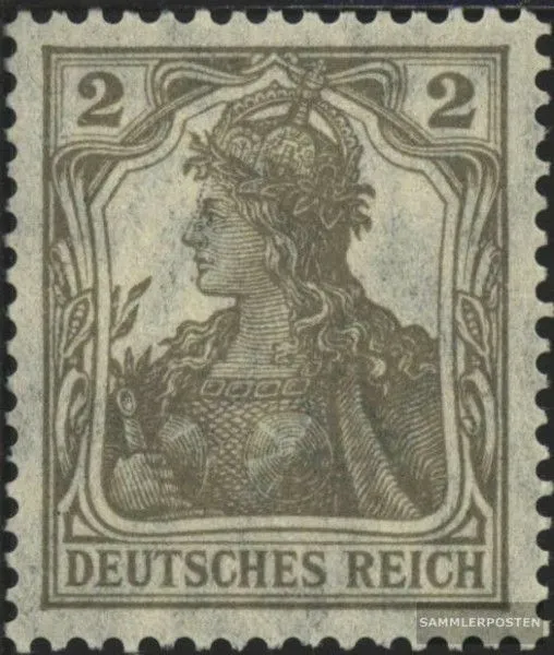 Deutsches Reich 102x geprüft Friedensgummi postfrisch 1918 Germania