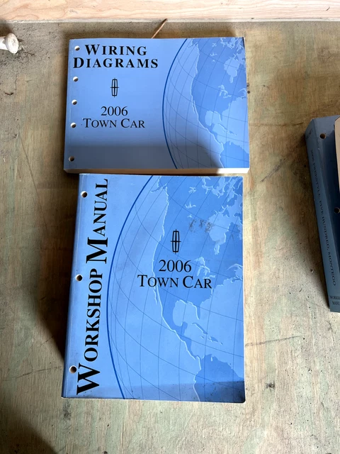 2006 Lincoln Town Car OEM Service Repair Manual & Wiring Diagrams