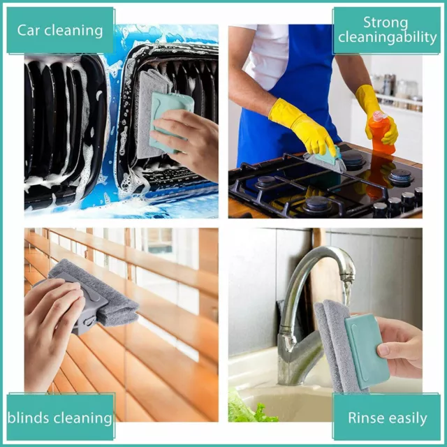 Window Door Track Cleaning Brush Gap Groove Sliding Tools Dust Cleaner Kitchen 3