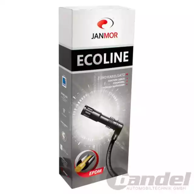 JANMOR Set Câbles D'Allumage Convient pour Fiat Cinquecento de Panda Seicento