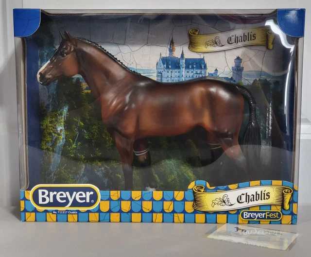 BREYER CHABLIS BREYERFEST 2022 Bay Horse Warmblood Stallion Idocus Mold