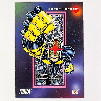 Marvel Impel 1992 Nova Super-Heroes Trading Card 61 Series 3 MCU