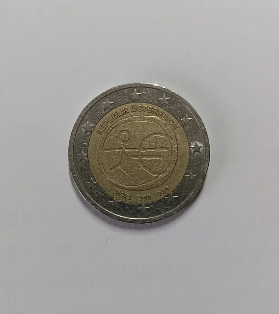 Pièce De 1 Euro Autriche 2009 Avec Erreurs De Frappe - Rare, Pour Collectionneurs