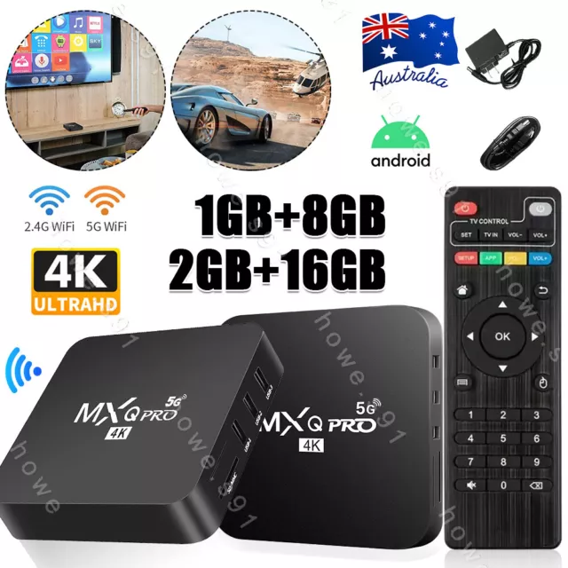 Smart TV Box MXQ-Pro 4K HD 64Bit WIFI Android 10.0 Quad Core  Media Player