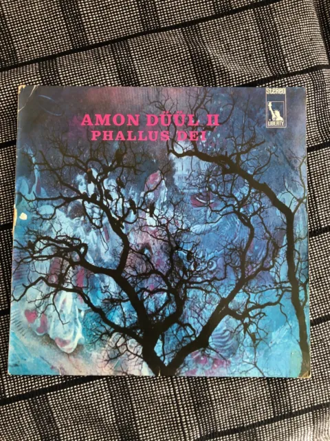 AMON DüüL II lp vinyle Phallus Dei  1969 1ER Tirage Allemagne Germany first disc