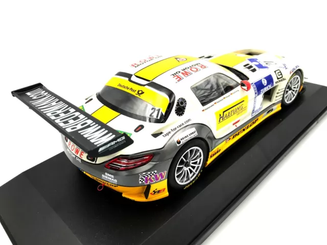 Mercedes Benz SLS AMG GT3 Rowe Racing #21 ADAC 24H Nürburgring - 1:18 Minichamps 3