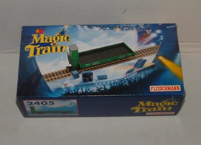 Fleischmann Magic Train 2405 vagón grúa FMT Sfm.L.B.  Jn 1504 0e #X-72-7 3