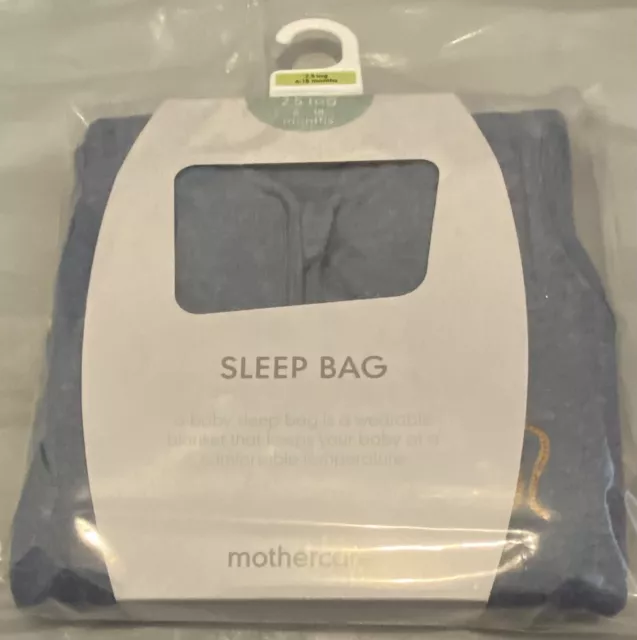 Mothercare Baby Sleep Sleeping Bag Blue Sea 2.5 Tog 6-18 Months