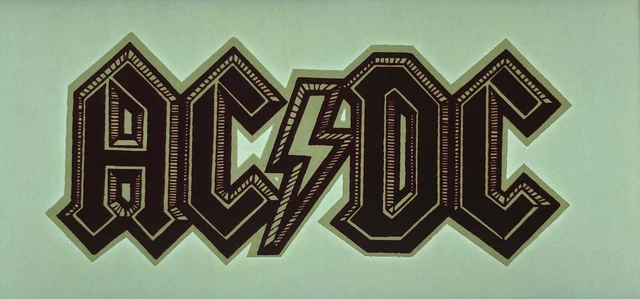 2001 ACDC Back In Black Woven Sew On Patch – Patch Collection - Foto 10