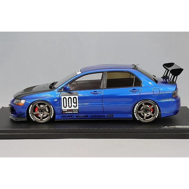 IGNITION MODEL MINI Car1/18 Mitsubishi Lancer Evolution Ix Ct9A Blue