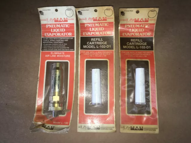 LA-MAN Model L-100 Extractor Dryer and Refill Cartridges