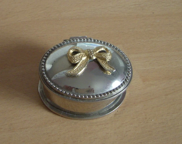 Figurine Saint Christophe GTBITALY Argent Sur Base Dorée - Hauteur 7cm Fabriqué En Italie