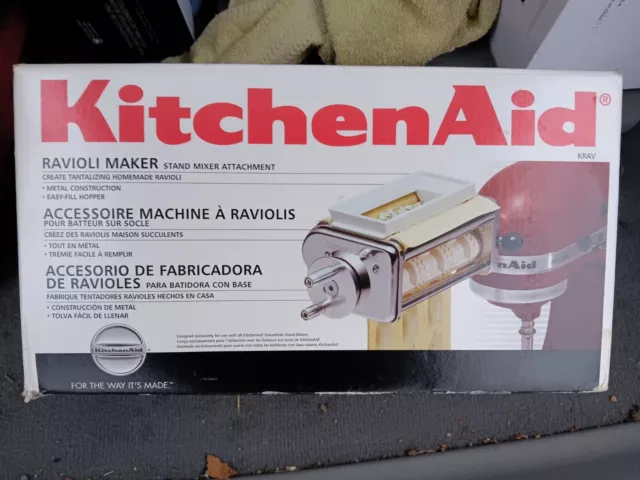 KitchenAid KRAV Stand Mixer Ravioli Maker Attachment for sale