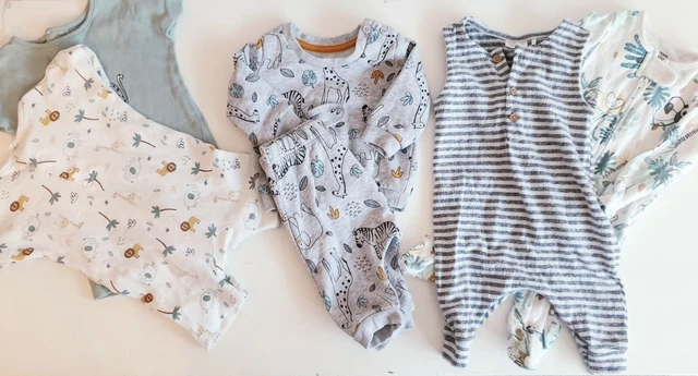 Boy/Girl Baby Outfits 0-3 months Next & John Lewis - Preloved