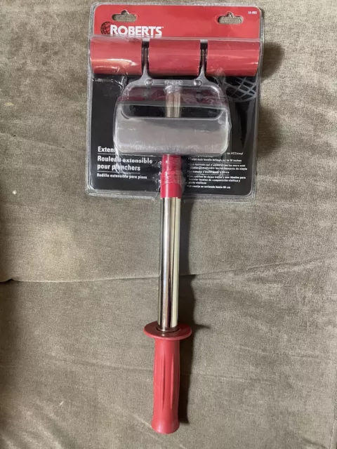 Roberts 10-955 Leightweight Compact Extendable Handle Floor Roller NEW