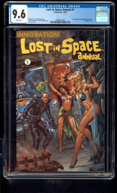 Lost in Space Annual 1 CGC 9.6 Pins Up Steve Leialoha and Bob Burden 1992 WP