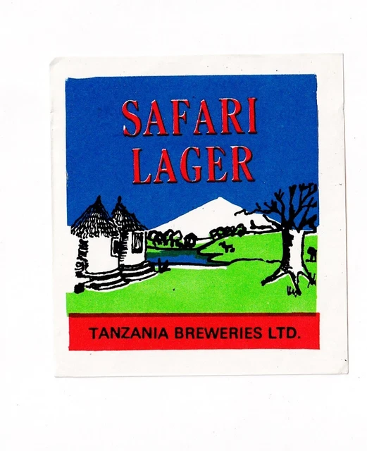 OLD TANZANIA BREWERIES, Dar Es Salaam, Tanzania Africa Safari Lager
