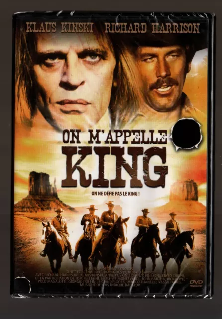 ON M'APPELLE KING    Klaus KINSKI / Richard HARRISON     DVD ZONE 2 NEUF