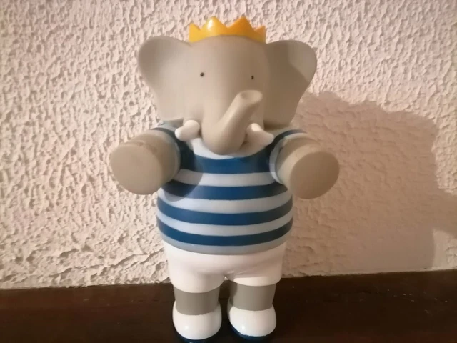 Coffret Vintage 4 Figurines Babar Pour Le Bain - Lansay - Très Rare - Neuf