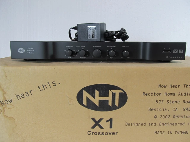 NHT, NOW HEAR THIS X1 Crossover w/ Power Adapter NHT, NOW HEAR THIS X1 Crossover w/ Power Adapter