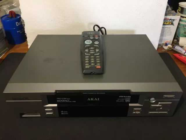 Akai VS-J416, VCR, Pro GX4 Head, NTSC Playback On PAL TV