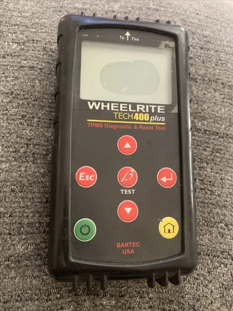 BARTEC WHEELRITE TECH 400 Plus TPMS Scan Tool & FREE SHIPPING As-is 4 ...