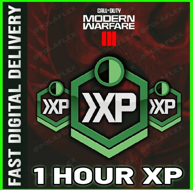 [1 Hour] Double XP - Call of Duty Modern Warfare III 2xp MW3 MWIII