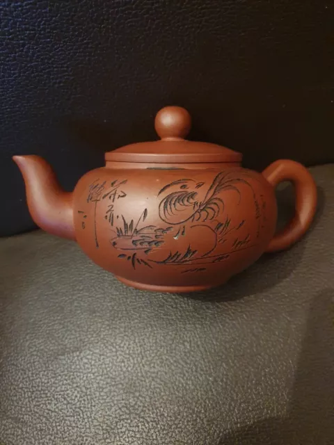 Vintage Chinese Yixing Clay Teapot